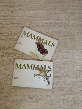 Vintage Mammals Illustrated Book Set